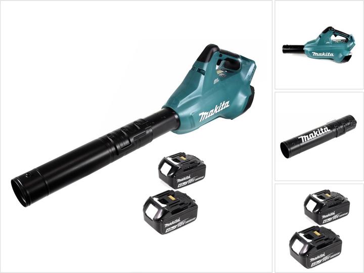Productafbeelding Makita DUB 362 M Souffleur sans fil 2x18 V + 2x Batterijen 4 Ah - sans chargeur (Oplaadbare batterij, Bladzuiger)