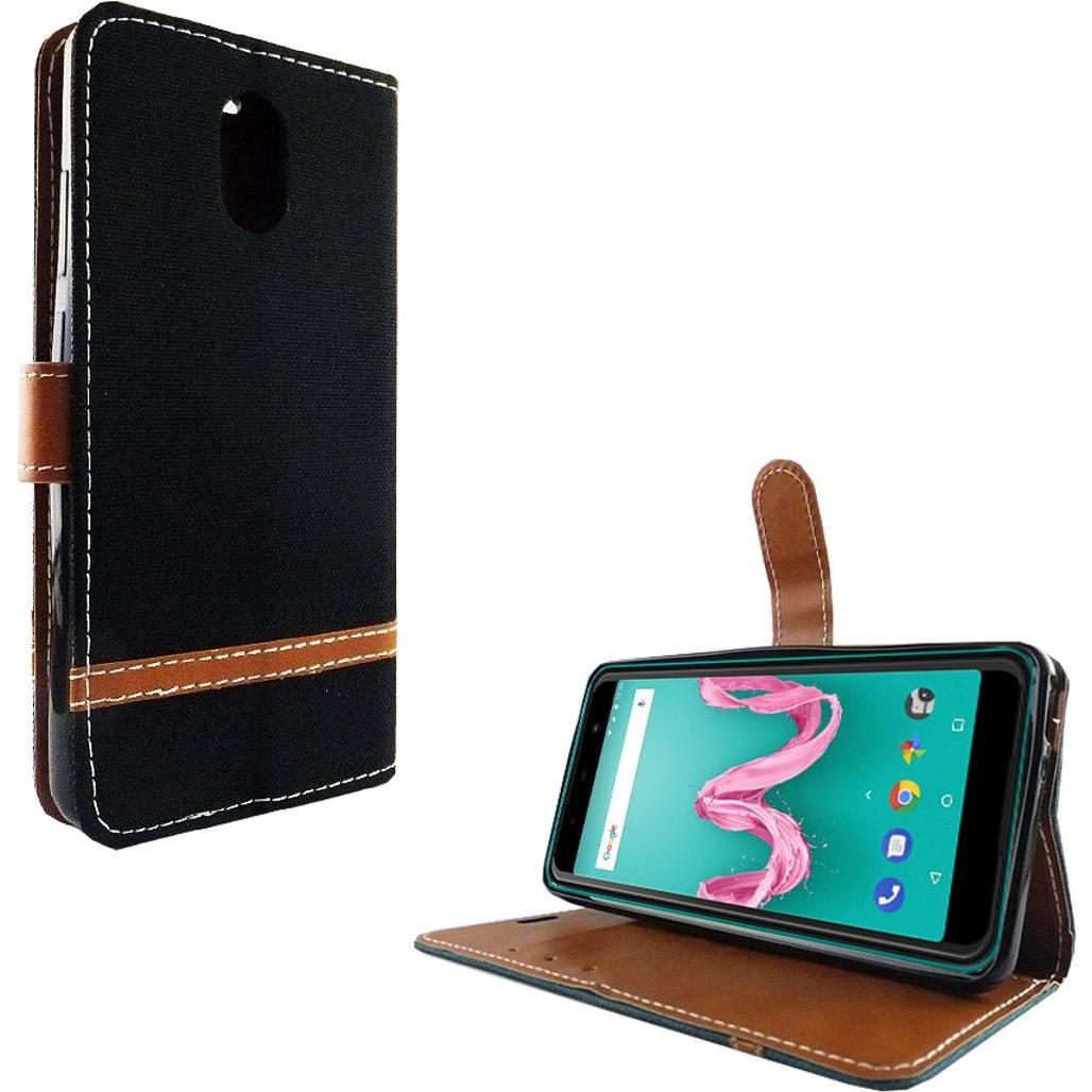 Thumbnail - König Design Hülle Handy Schutz für Wiko Lenny 5 Case Cover Tasche Wallet Etui Handyhülle Neu (Wiko Lenny 5), Smartphone...