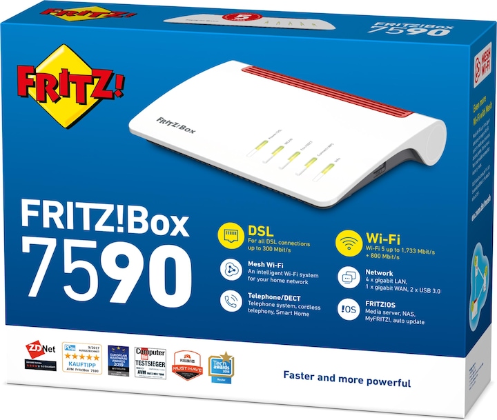 Productafbeelding AVM FRITZ!Box 7590 (A/CH versie)