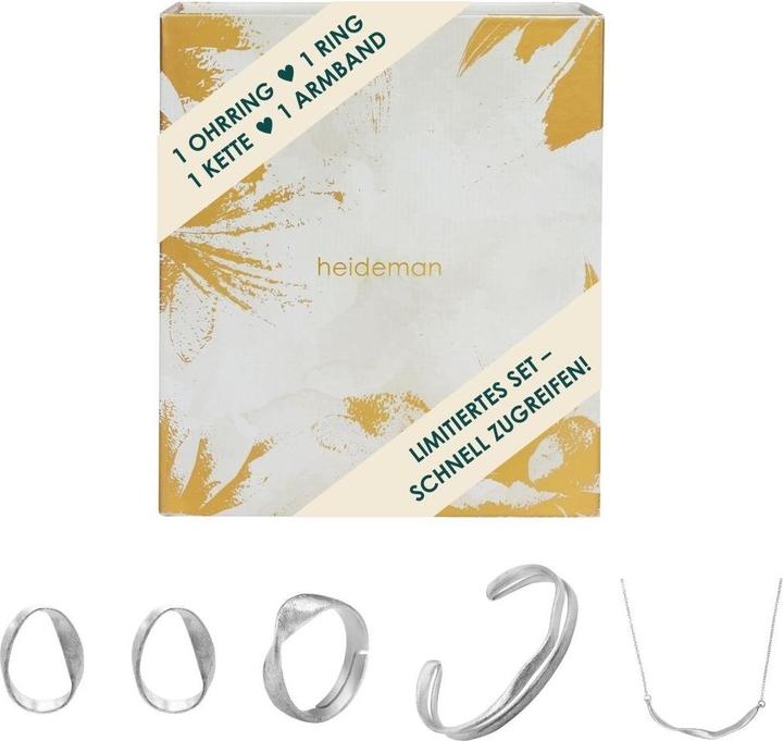 Polished silver colour