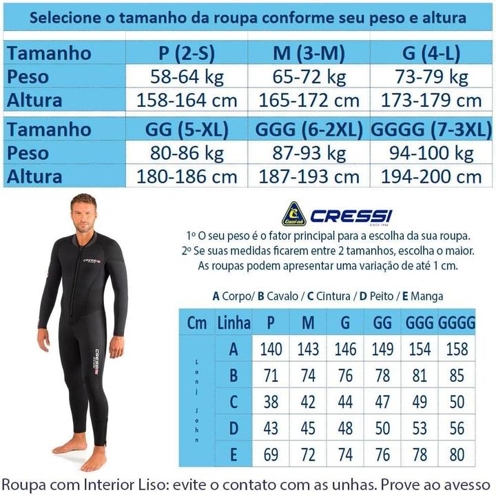 Image du produit Cressi Wetsuit Endurance Man - 5 mm (5mm, M)