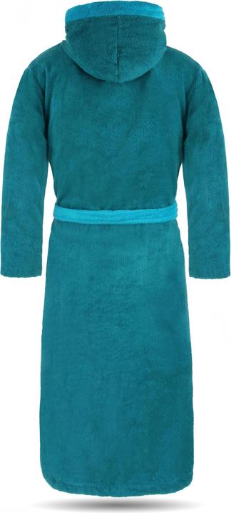 Produktbild Normani Damen Baumwoll-Bademantel mit Frottee, zweifarbig - OEKO-TEX® 100 - 8783 (4XL)