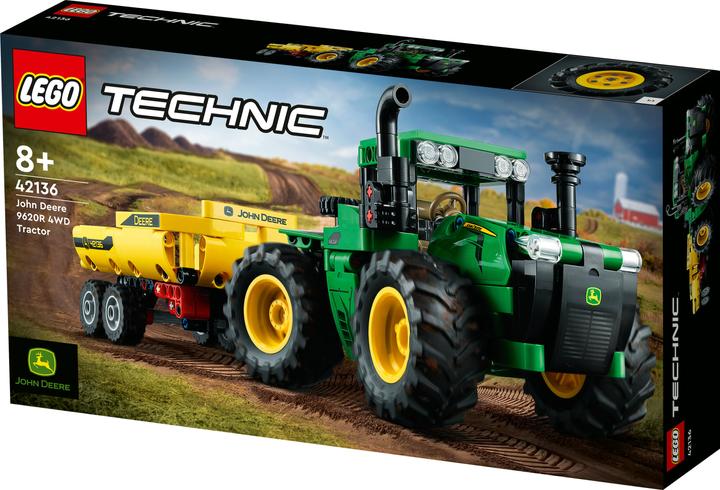 Produktbild LEGO John Deere 9620R 4WD Tractor (42136, LEGO Technic)