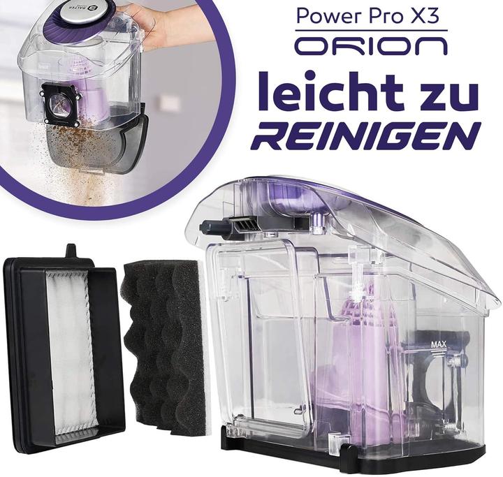 Produktbild Balter Orion X3 beutelloser Staubsauger mit Zyklon-Technologie