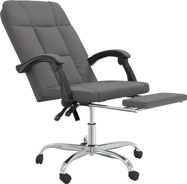 Actual product image vidaXL Bürostuhl mit Liegefunktion (44.50 - 54 cm)