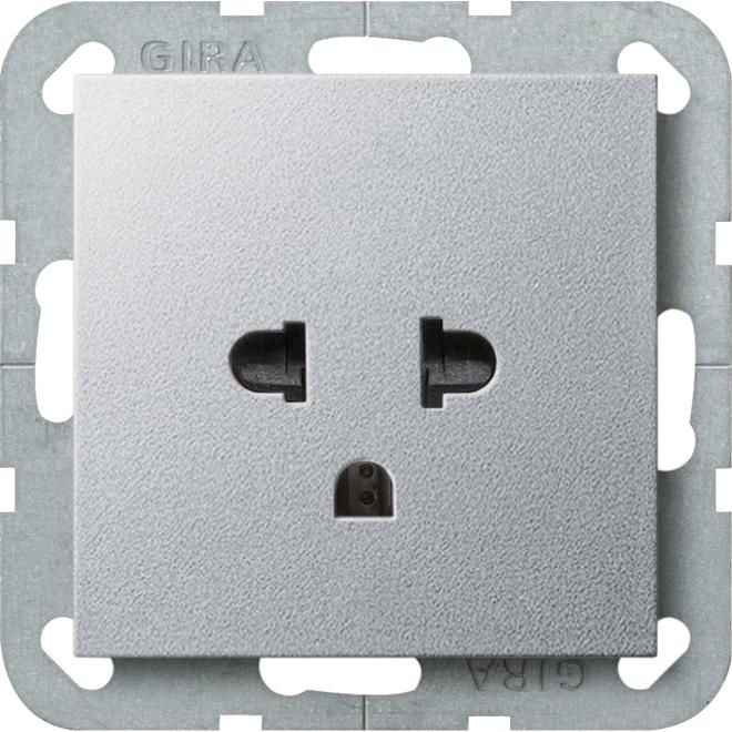 Gira, Steckdose, Steckd. Schutz EURO-US 16 A System 55 F 284026