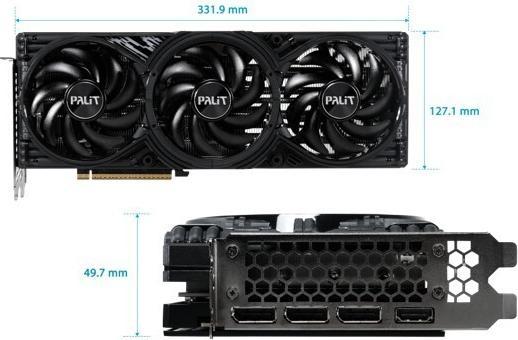 Actual product image XpertVision Palit RTX5070 TI GamingPro-S 16GB GDDR7 HDMI 3xDP (16 GB)