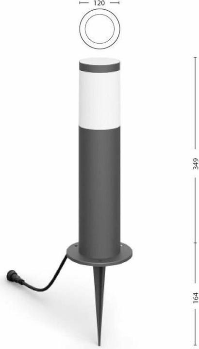 Actual product image Philips Utrecht (600 lm, IP44)