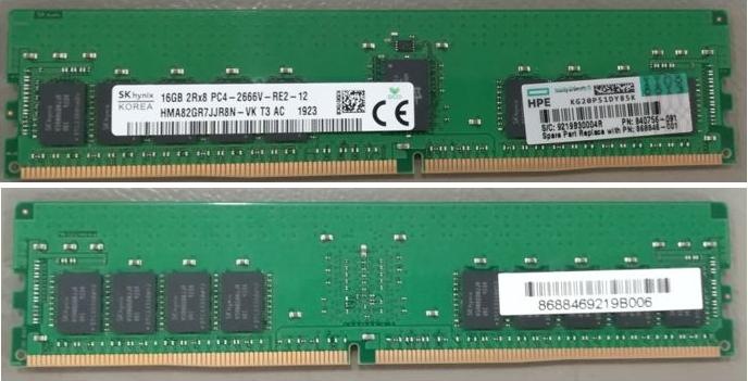 Produktbild HPE 835955-B2 (1 x 16GB, 2666 MHz, DDR4-RAM, SO-DIMM)