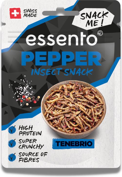 Actual product image Essento Insect Snack - Salt & Pepper