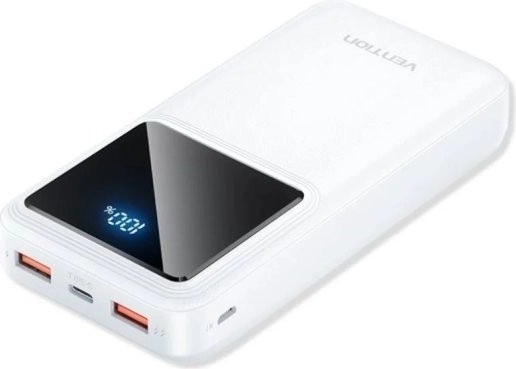 Actual product image Vention PowerBank 20 000mAh 5V (WHITE)