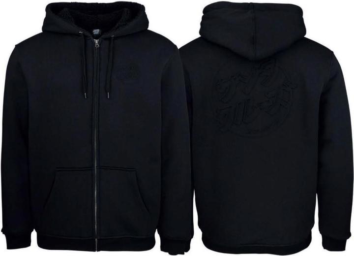 Actual product image Santa Cruz Japanese Dot Emboss Zip Hoodie (S)