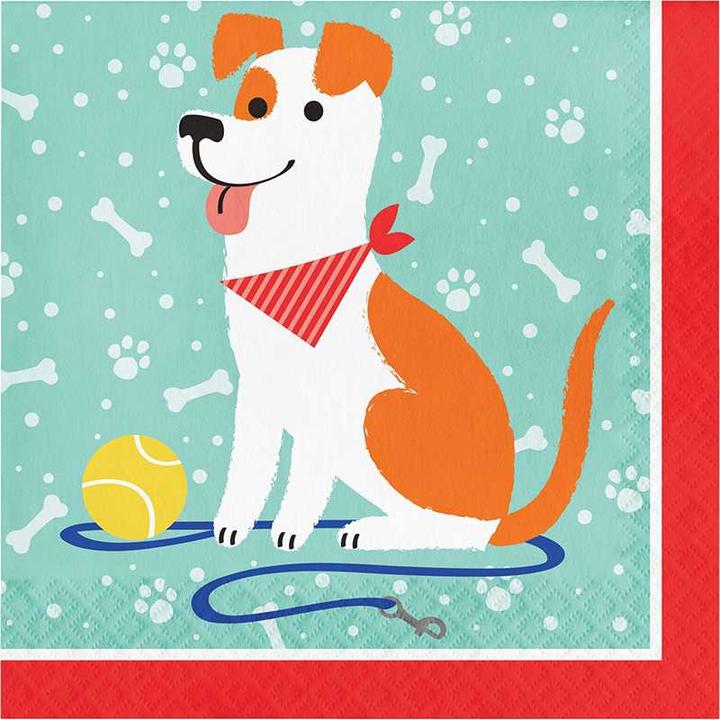 Image du produit Creative Party Hund (16 pcs, 32.70 x 32.30 cm)
