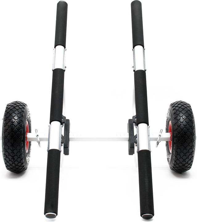Produktbild Wiltec Alu Transportwagen 90kg luftbereift Ø26cm Kajakwagen Kanu Kanuwagen Kajak