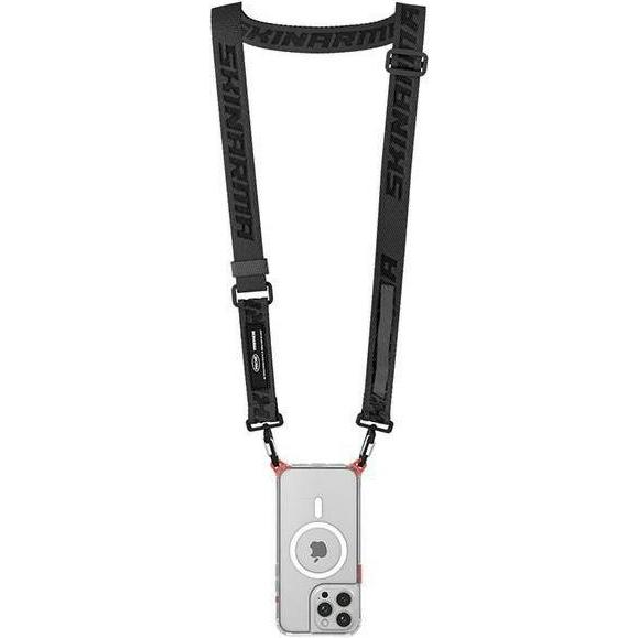 Skinarma Scout XE universal phone lanyard black, Accessori per cellulare, Nero