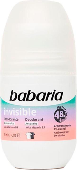 Produktbild Babaria Desodorante Roll-On Invisible 50ml (Roll-on, 50 ml)