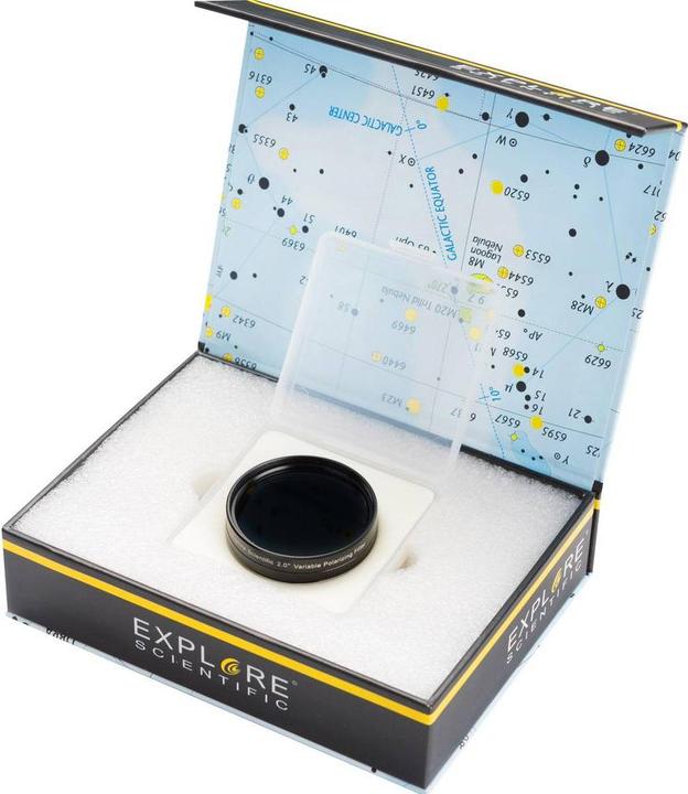 Actual product image Explore Scientific 2 Variabele Polarisatiefilter