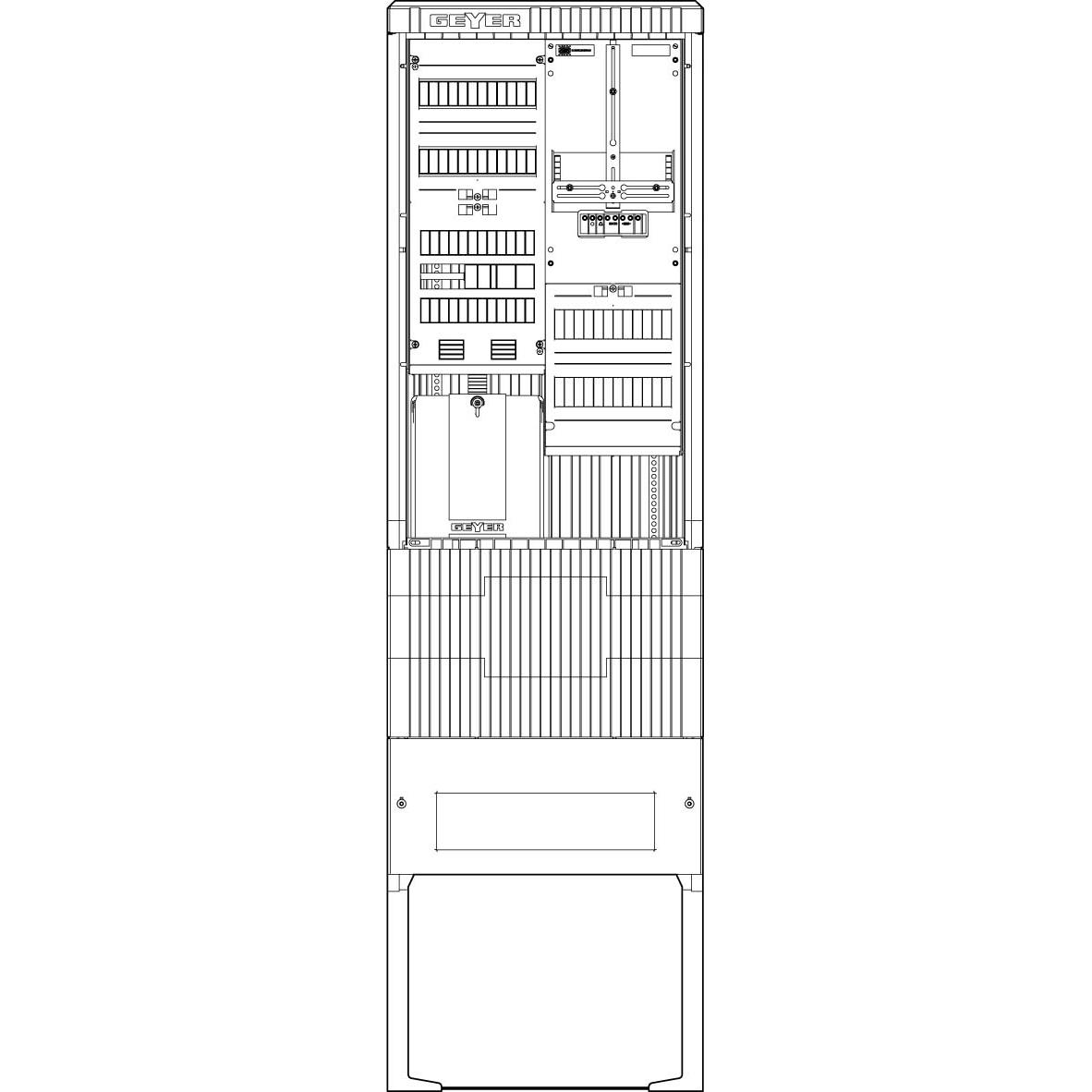 ABN, Verteilerschrank Zubehör, Zähleranschlusssäule