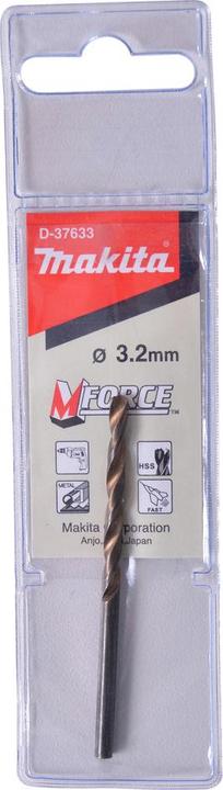 Productafbeelding Makita M-FORCE Boor HSS 3,2x65mm (3.2)
