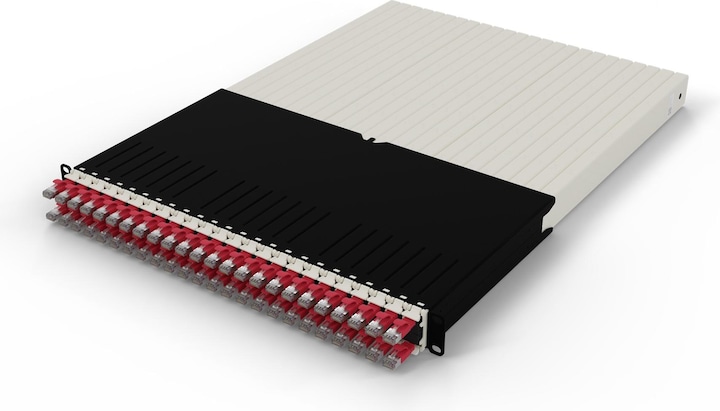 PATCHBOX uno / 30RU / Cat 6A, STP, 1,8 m, rosso (STP, CAT6a, 1.80 m)