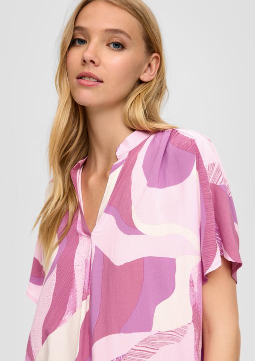Actual product image s.Oliver Bluse Viskosebluse mit All-over-Print (34)
