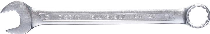 Actual product image SW-Stahl 00817L Combination spanner 22 mm I Open-end spanner SW 22mm I Ring spanner I Double-S (22 mm)