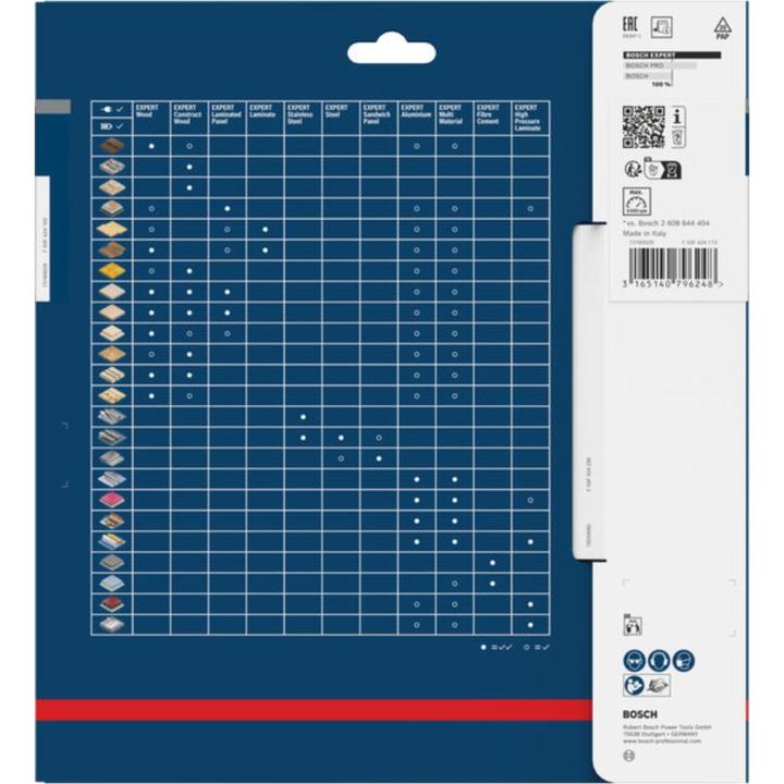 Produktbild Bosch Professional Zubehör Kreissägeblatt Expert for Wood, 210 x 30 x 2,8 mm, 30