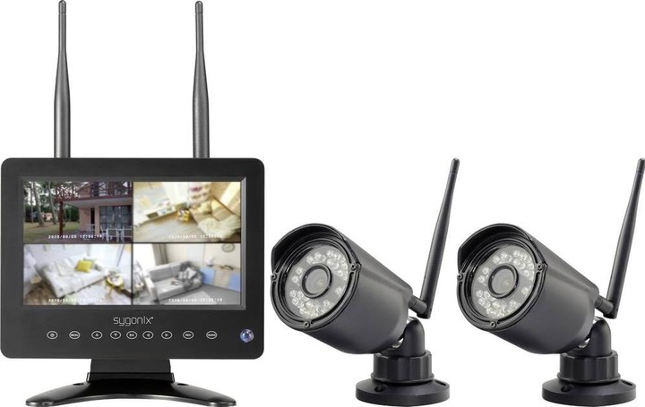Immagine prodotto Sygonix Set di sorveglianza wireless 720P (1280 x 720 pixel)