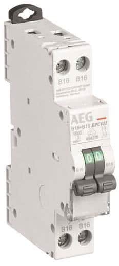 Produktbild AEG Automat B 16A Unibis EPC611 B16 1+1polig 6KA 69427