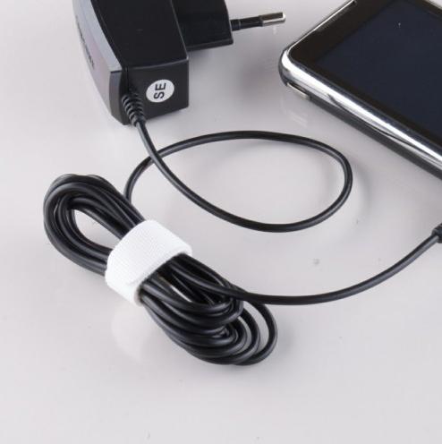 Actual product image Label-the-cable LTC BASIC 10 Power hook and loop binder rt, gb, bl (Velcro cable ties, 170 mm, 10 pcs.)