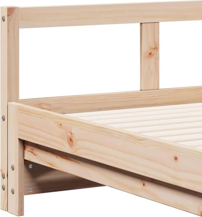 Produktbild vidaXL ausziehbares Tagesbett (90 x 200 cm)
