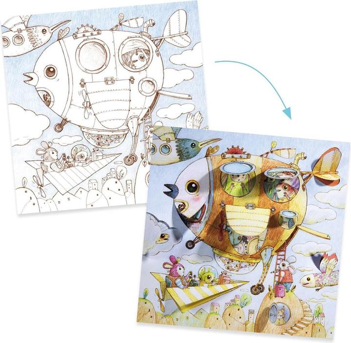Actual product image Djeco Bunte Überraschung Malo's Reise