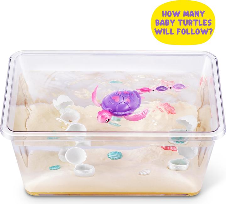 Produktbild Zuru Pets Alive - Mama Turtle & Baby Surprise (19.50 cm)