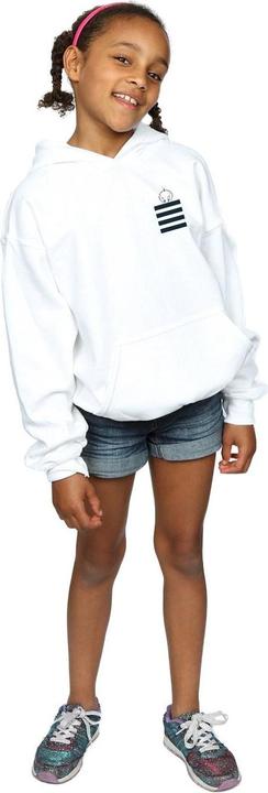 Produktbild Looney Tunes Tweety Pie Striped Faux Pocket Kapuzenpullover Mädchen (128)