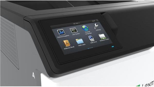 Actual product image Lexmark CS730de A4 Colour Laser Printer 40ppm (Laser, Colour)