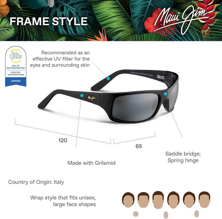Actual product image Maui Jim Peahi Polarized