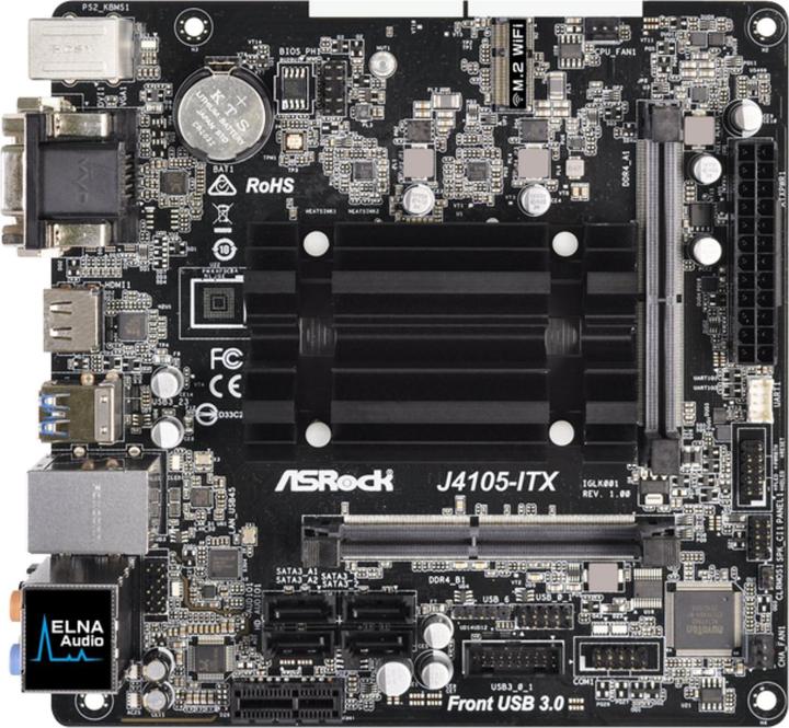 Actual product image AsRock J4105-ITX (Mini-ITX)