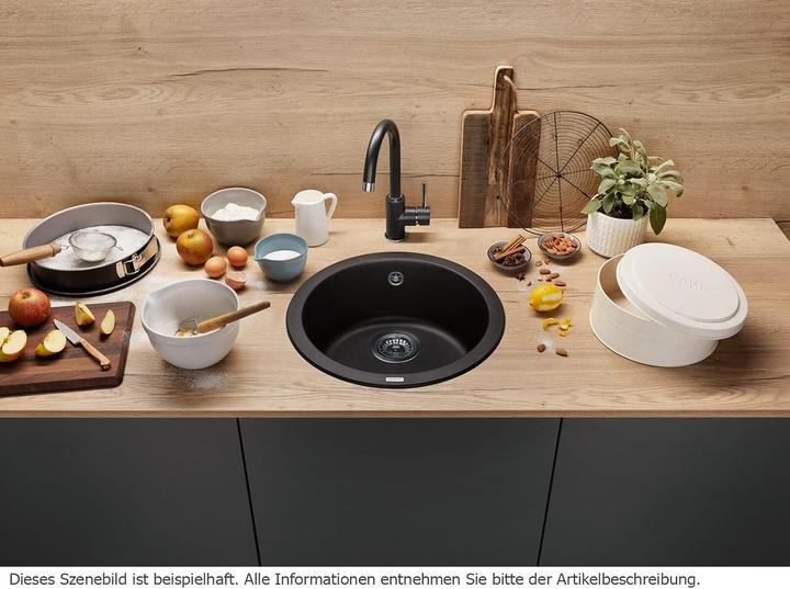 Image du produit Blanco Rondo Silgranit (Éviers à poser, 45 cm, 45 cm)