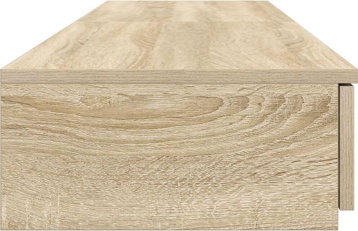 Produktbild VidaXL Bettkommode Sonoma Eiche 140x36,5x16,5 cm Holzwerkstoff
