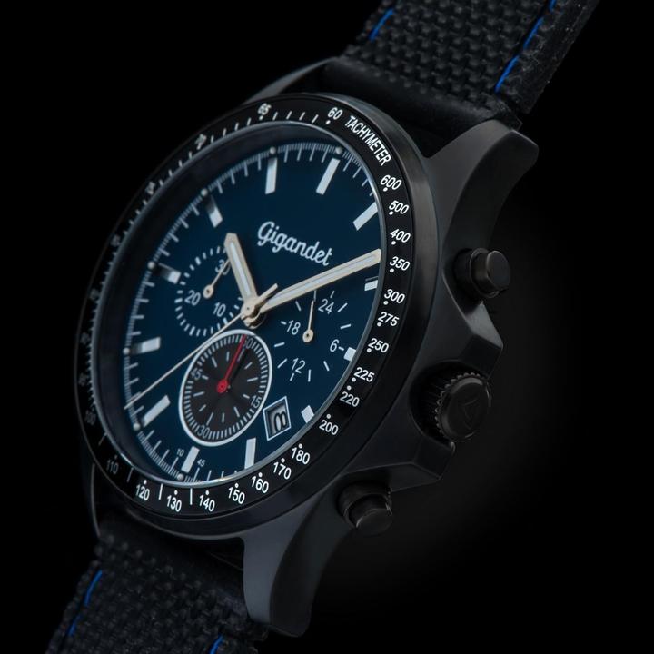 Produktbild Gigandet Sportuhr mit Chronograph, Tachymeter, 100 m wasserdicht
