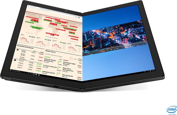Produktbild Lenovo ThinkPad X1 Fold Gen 1 (13.30", 256 GB, 8 GB, Ohne Tastaturlayout, Intel Core i5-L16G7)