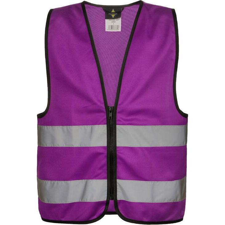 Korntex, Warnweste + Warnshirt, Kinderfunktionsweste mit Reissverschluss (XXS)