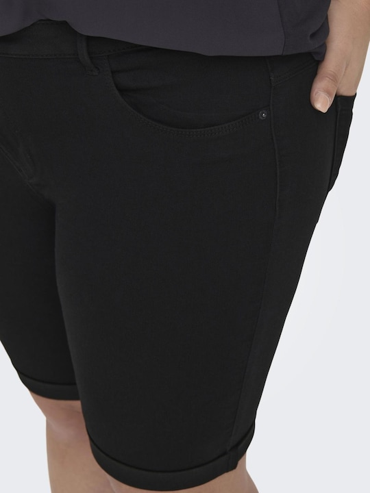 Actual product image Only Curvy Thunder Reg Long Jean Shorts (46)