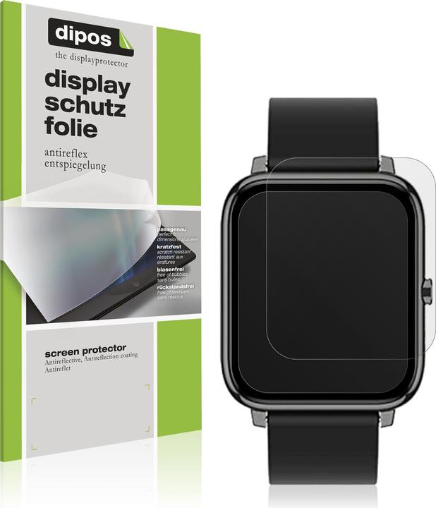 Actual product image Dipos Screen Protector Anti-Glare (Popglory Smartwatch)