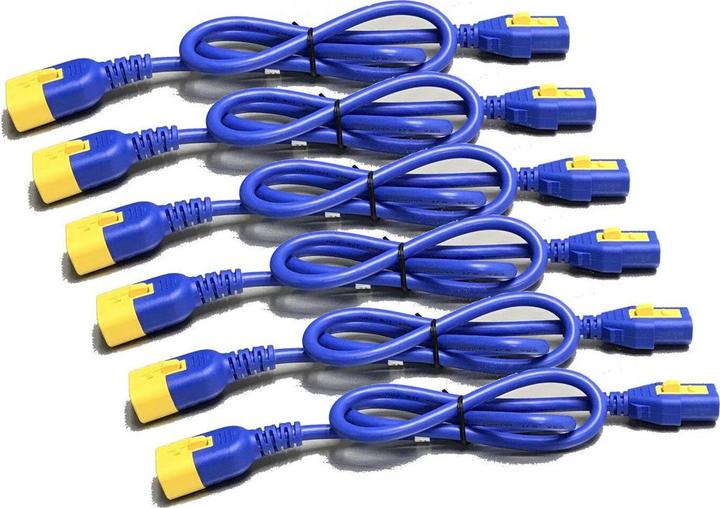 Produktbild APC Power Cord Kit 6 ea Locking C13 to C14