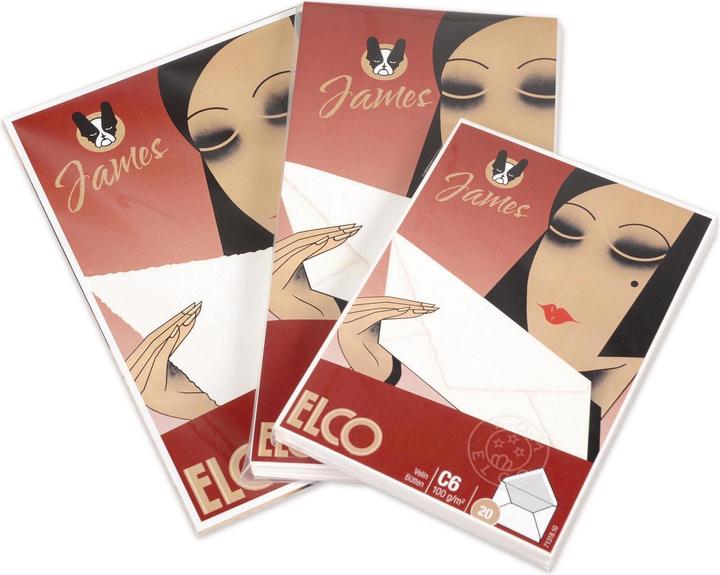 Image du produit Elco James Velin (A5, Blanc, Couverture rigide)