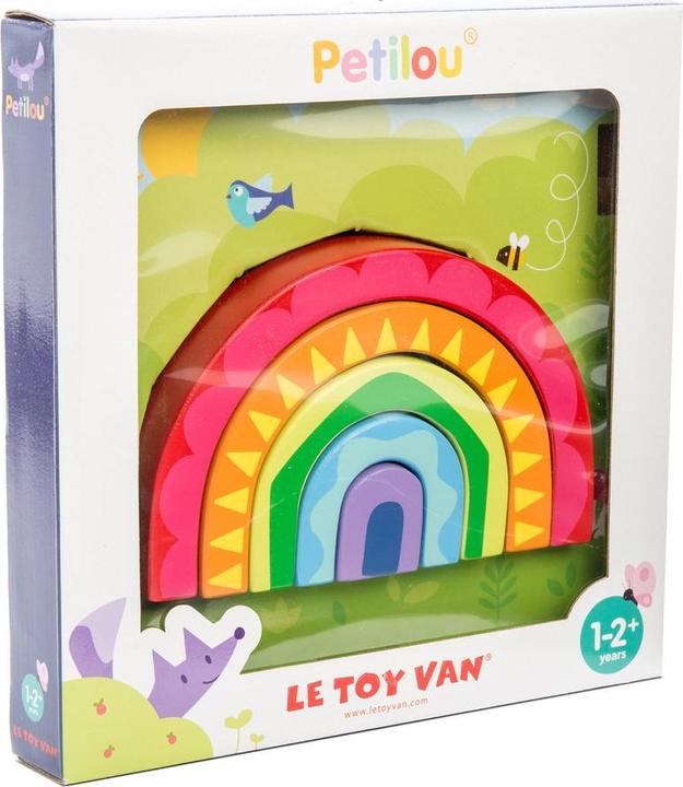 Actual product image Le Toy Van Rainbow tunnel