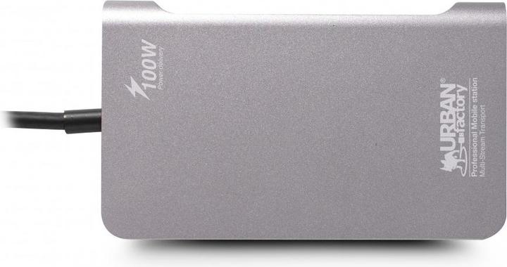 Image du produit Urban Factory TCM16UF Station d'accueil pour ordinateur portable et réplicateur de ports USB 3.2 Gen 1 (3.1 Gen (USB-C, 1 portion)