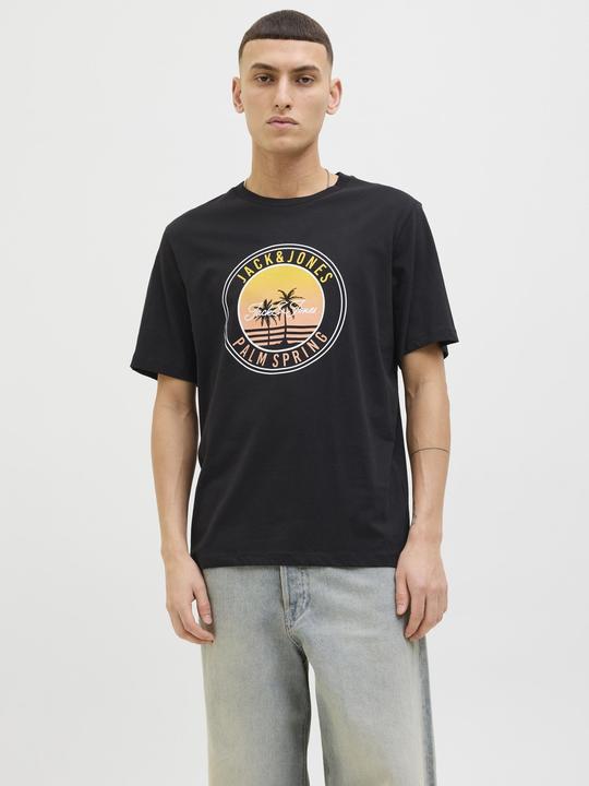 Image du produit Jack & Jones Gedruckt Rundhalsausschnitt T-shirt T-shirt (XS)