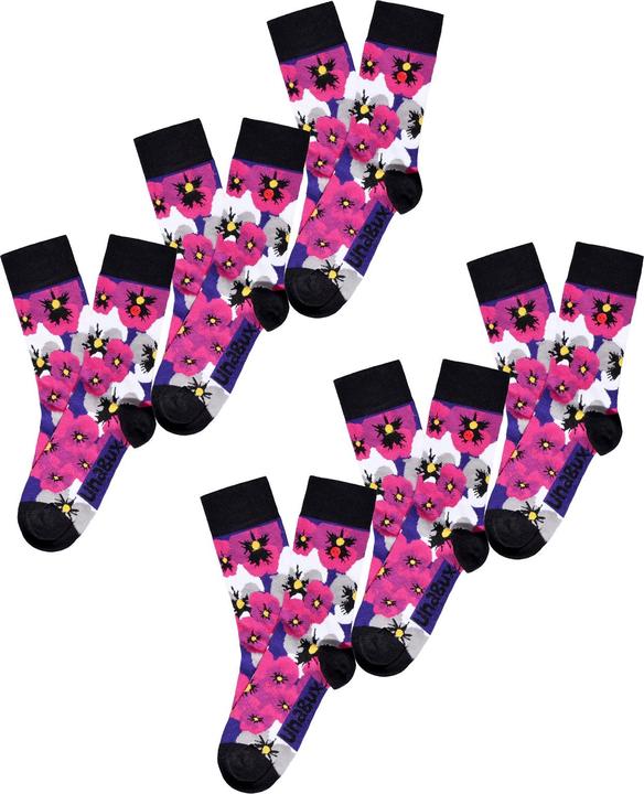 Actual product image Unabux Leisure socks GRUMBLE IN THE JUNGLE (pack of 6, 42 - 46)